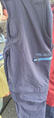 Trollkids Zip-Off Hose, Funktionshose, Wanderhose, Top!