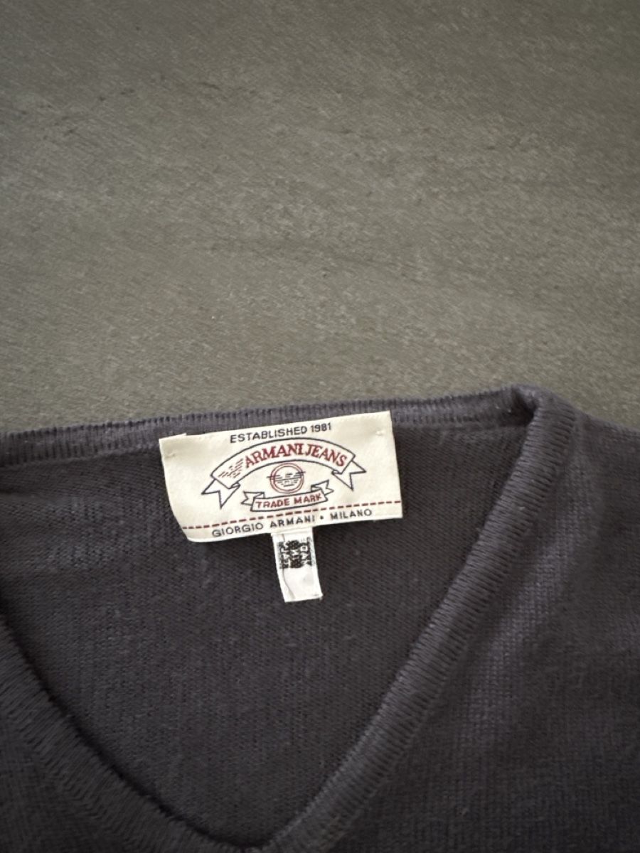 Armani Maglioni & Felpe: ARMANI JEANS Grösse M, Dunkelgrau – Usato da Grenchen venduto da ylo_8mlq 1