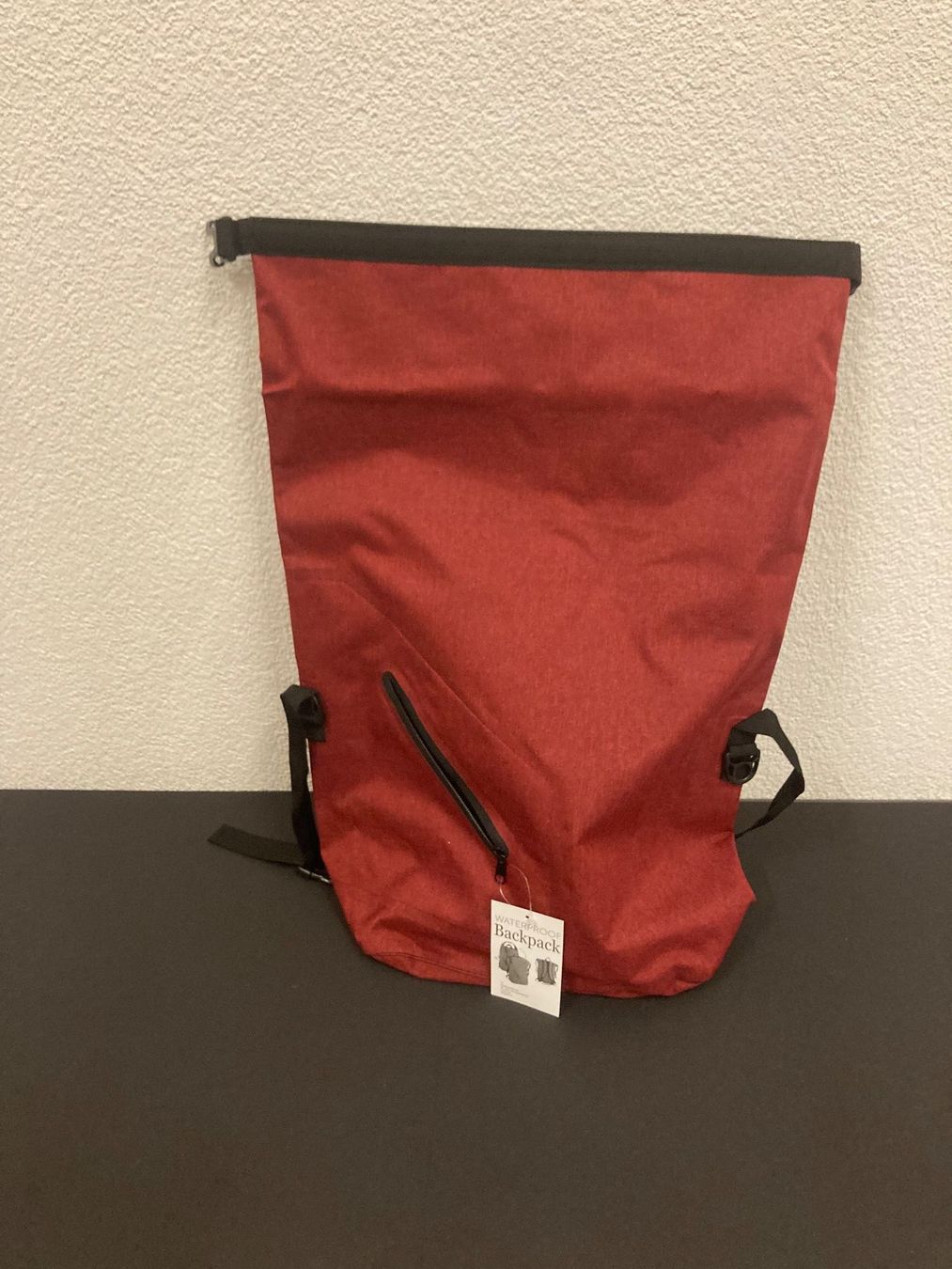 Zaini: Rucksack wasserdicht, ca. 60 x 40 cm, dunkelrot – Nuovo e nell'imballaggio originale da Neuenhof venduto da jorogo 6