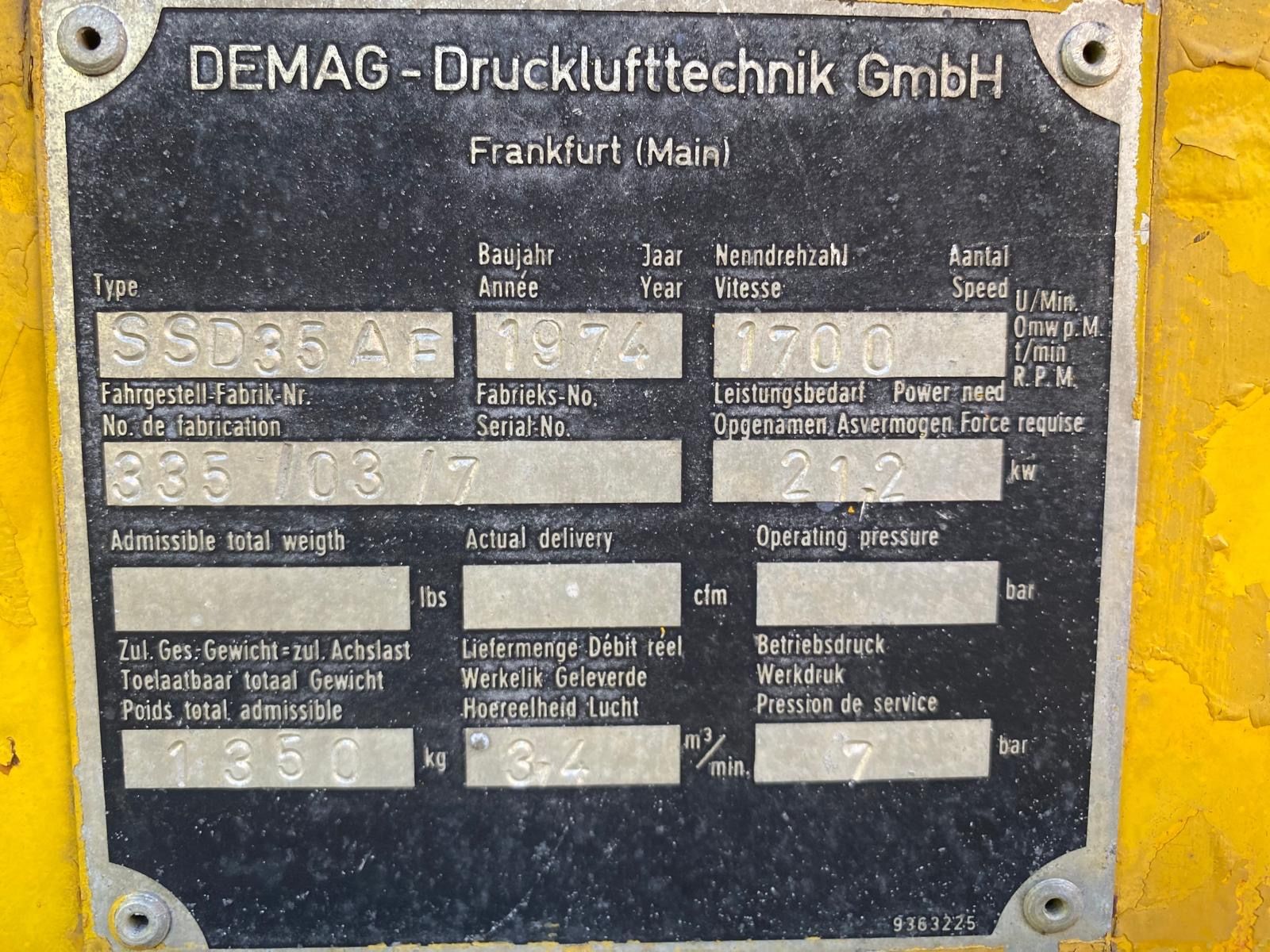 Compressori: Demag Kompressor – Usato da Eptingen venduto da JDK01 3