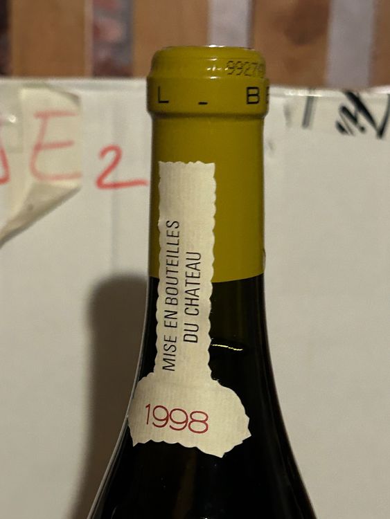 Châteauneuf-du-Pape blanc Vieilles Vignes 1998 Beaucastel 5