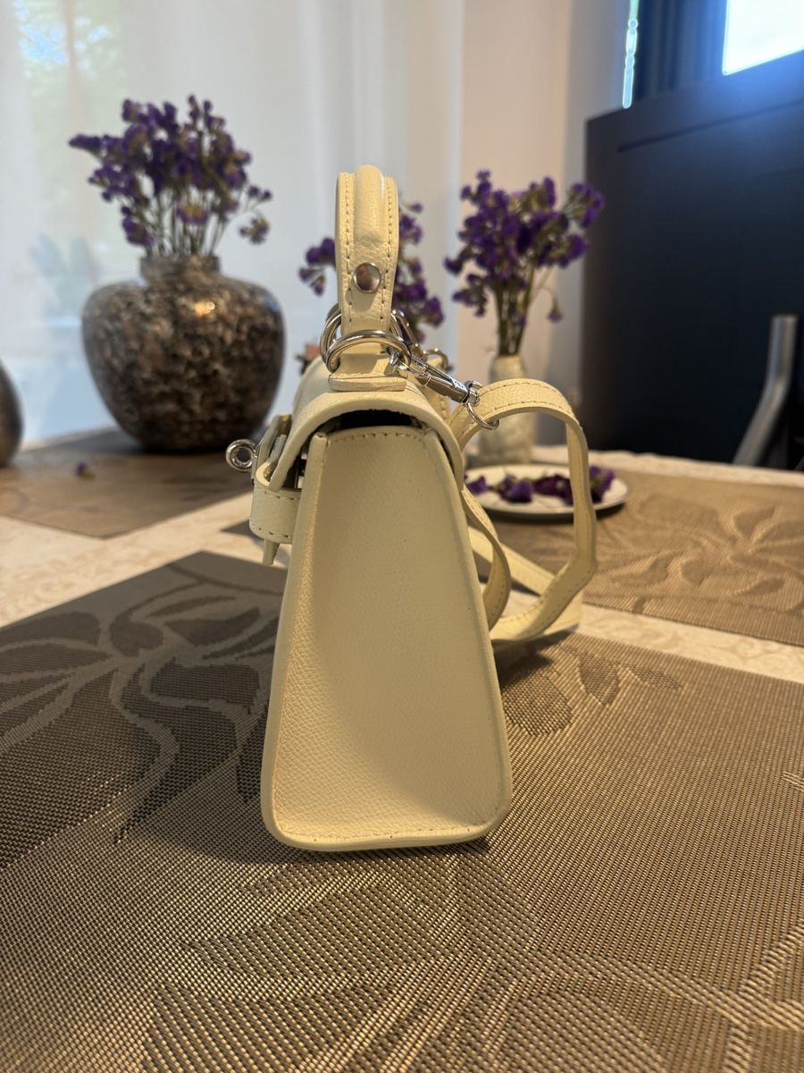 Taschen für Damen: Beige Echtledertasche Made in Italy, neu – Neu (gemäss Beschreibung) aus Zürich von elinkaelle 3
