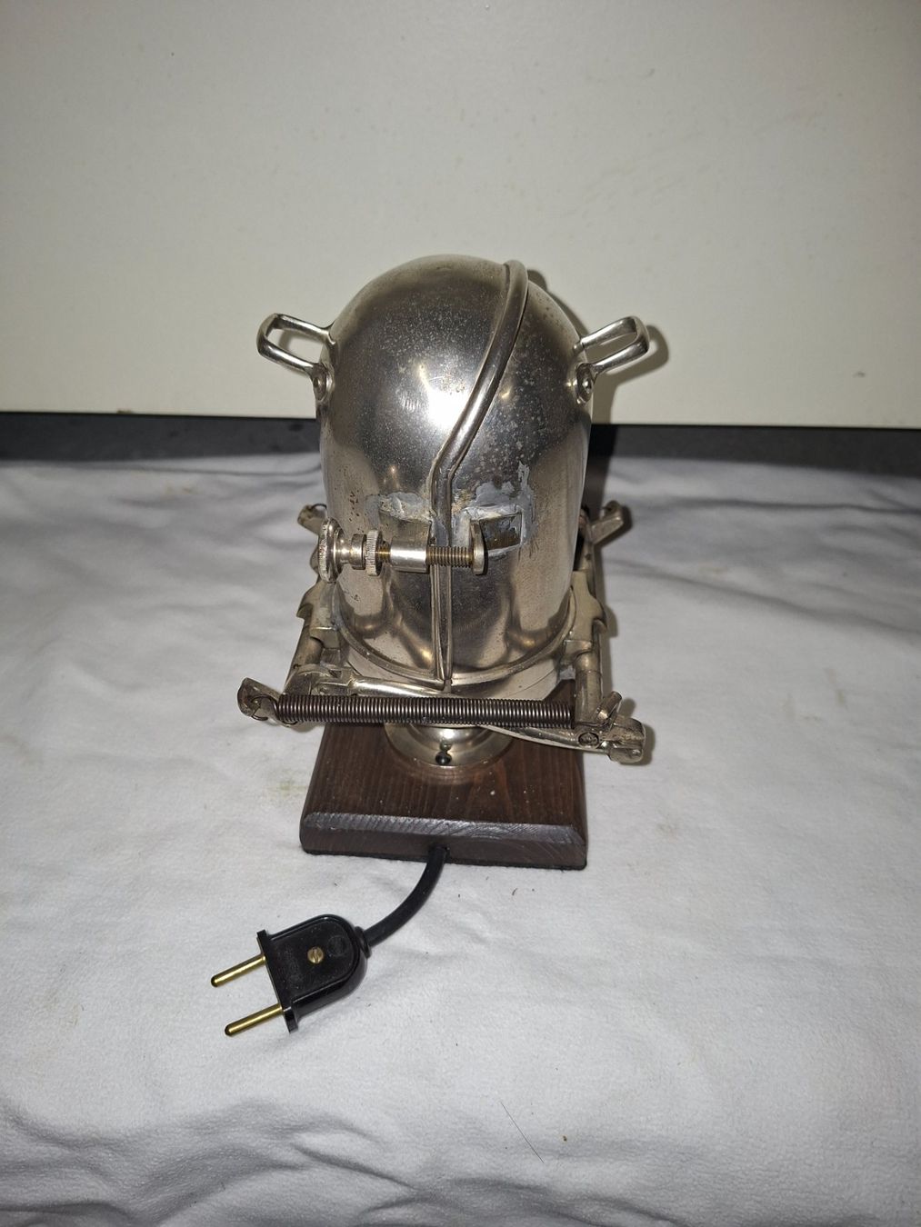 Lampade: Antike Gothard tunel Lampe Tischlampe – Usato da Schaffhausen venduto da meteor7 4