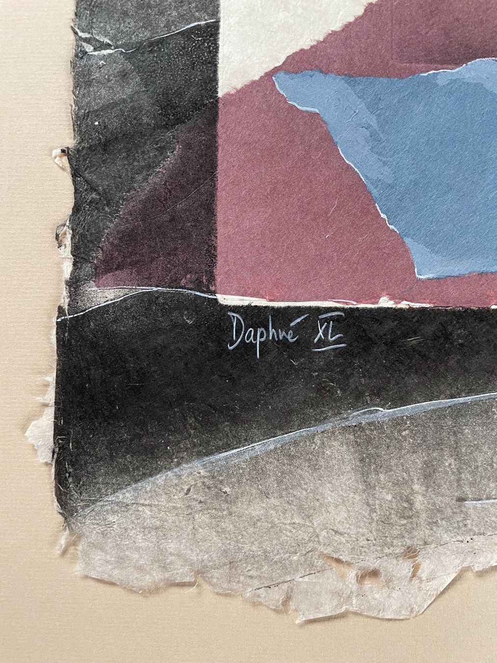 Tele & Cornici: Marc JURT. Daphné XL. Oeuvre unique. – Usato da St-George venduto da Raretefacts 3