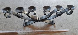 Massiver  Schmiedeiserner Kerzenständer