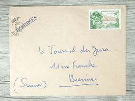 TR05 Enveloppe + Timbre Guadeloupe 19xx