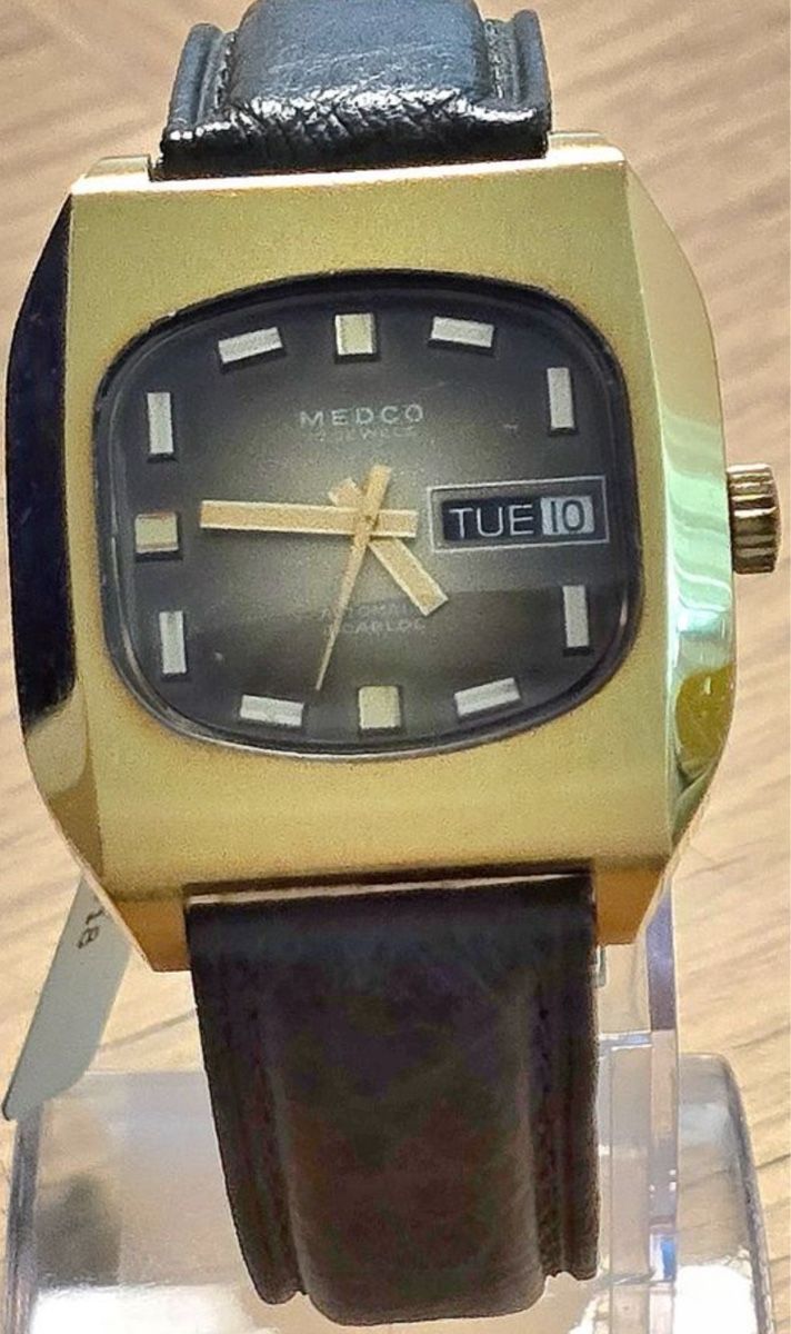 Orologi: Vintage Medco Automatic Uhr, vergoldet! – Usato da Untersiggenthal venduto da TimeandShine 7