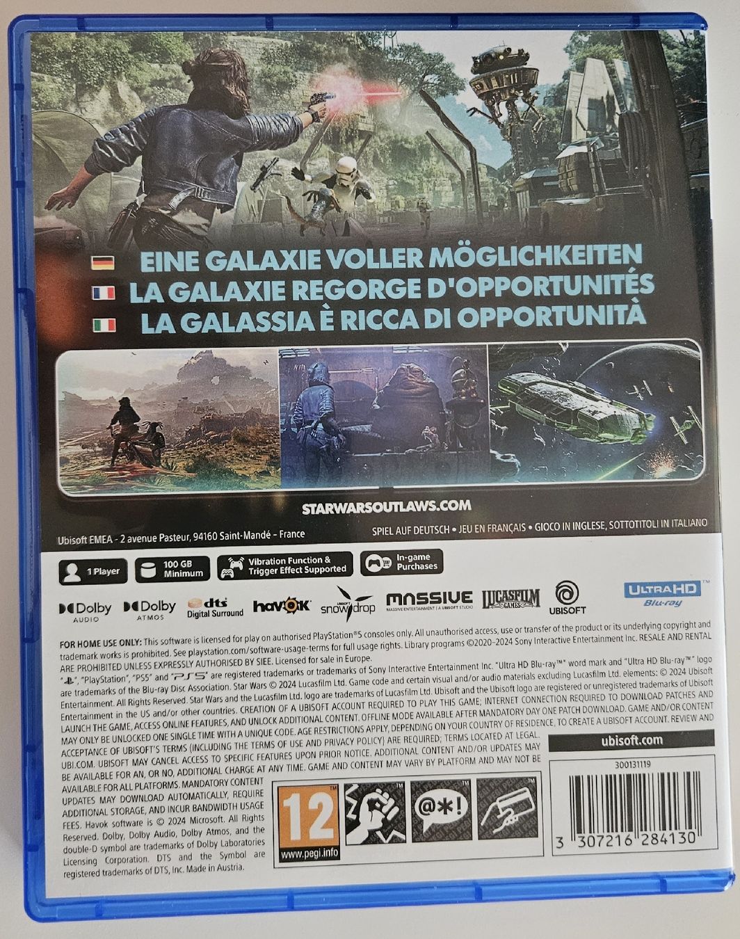 Spiele: Star Wars Outlaws – Gebraucht aus Bern von diggi93 1