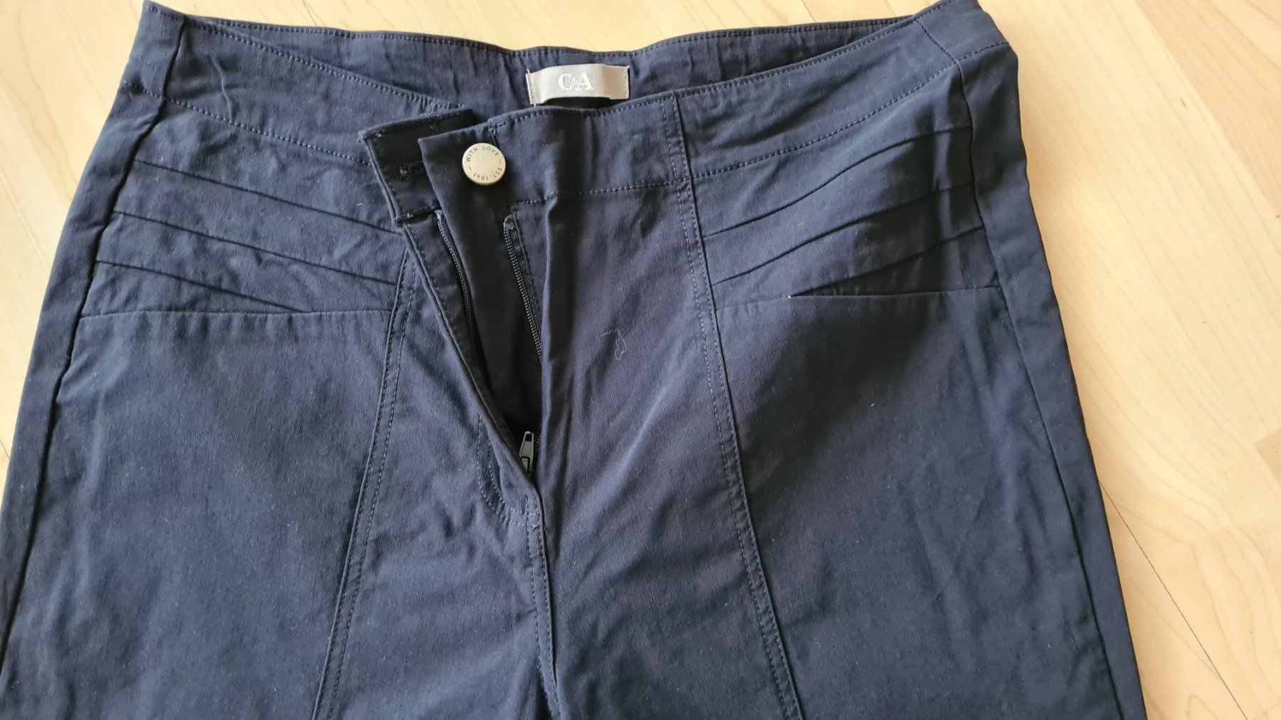 C&A Pantaloni: Hose C&A 40, FILIPA, Viskose – Usato da Suhr venduto da andreas_2008 1