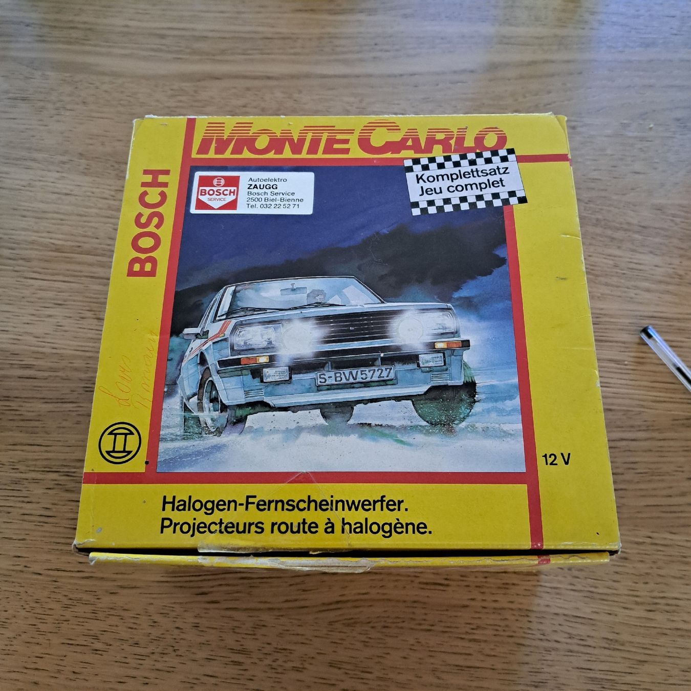 Bosch Tutti pezzi di ricambio auto: kit projecteur 12v Bosch – Nuovo e nell'imballaggio originale da Saulcy venduto da m.w94