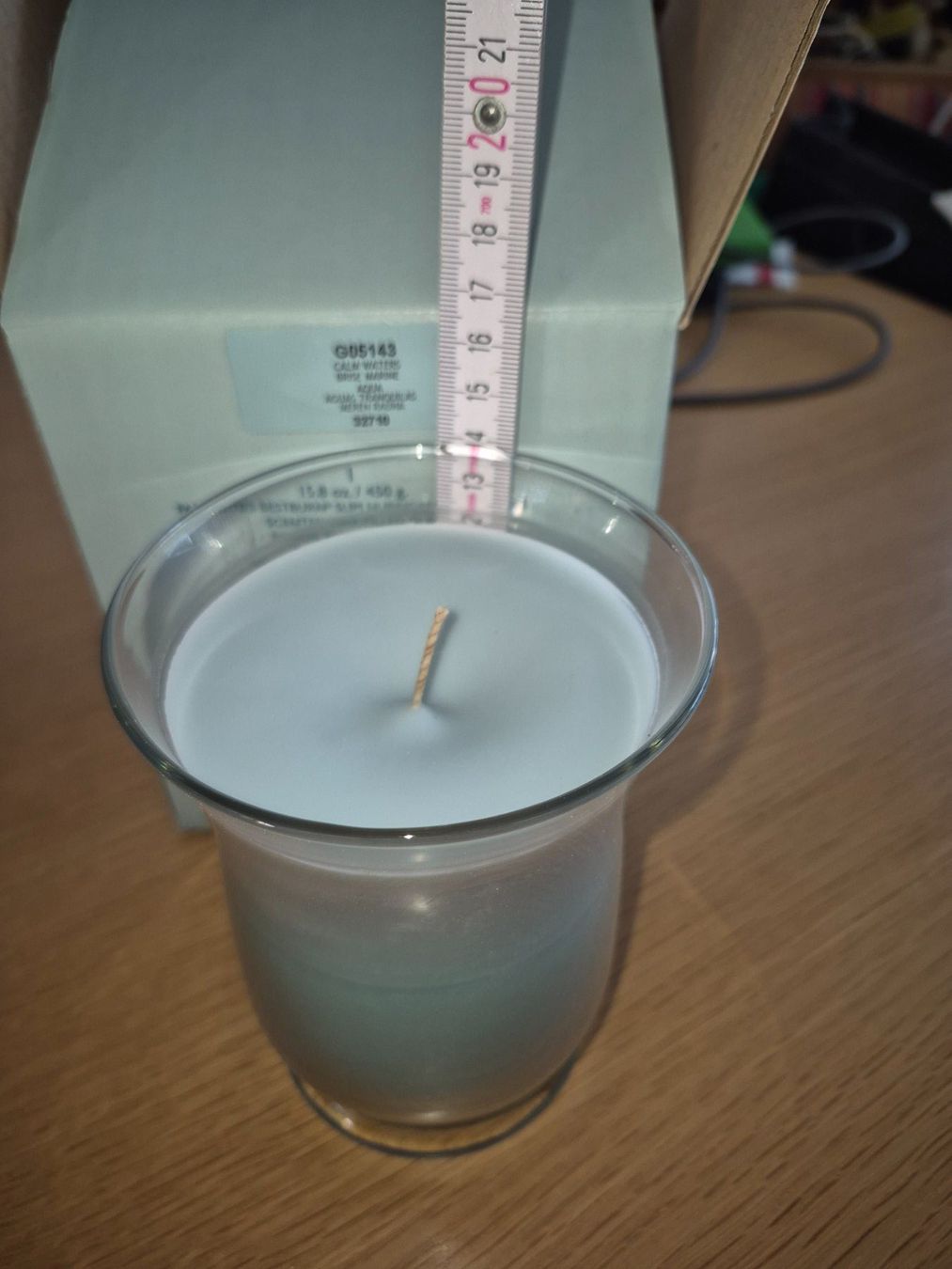 Partylite Candele: Partylite Duftwachsglas gross Aqua – Nuovo (secondo la descrizione) da Buttikon SZ venduto da sefa02 3