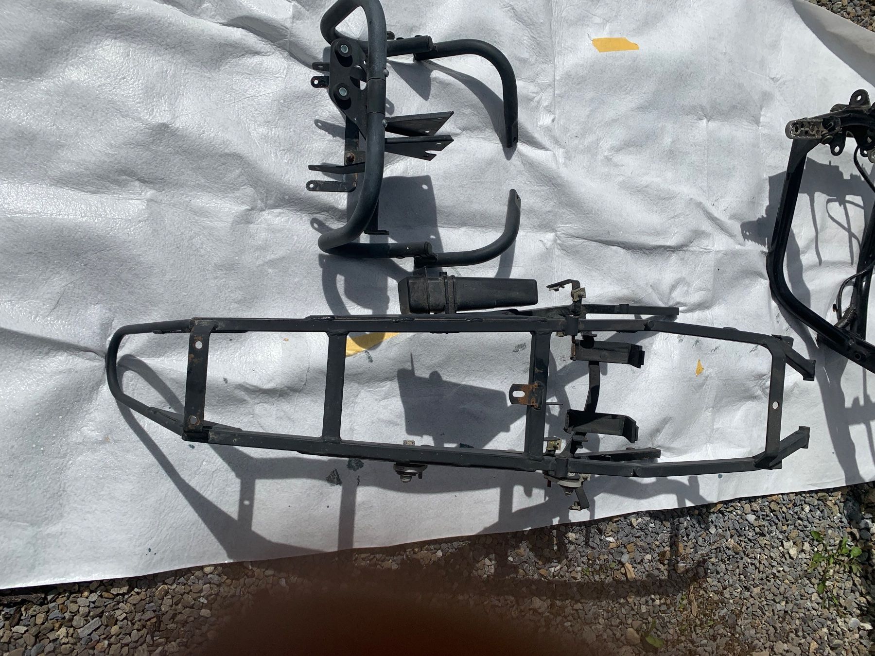 Mz Tutti i ricambio per moto: Rahmen MZ Baghira – Usato da Seon venduto da guzzipower 2