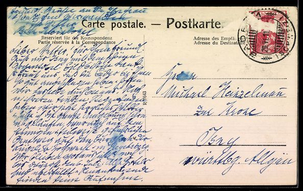 Cartoline postali: AK Baden, Ruine Stein – Usato da Berlin venduto da bartko-reher 1
