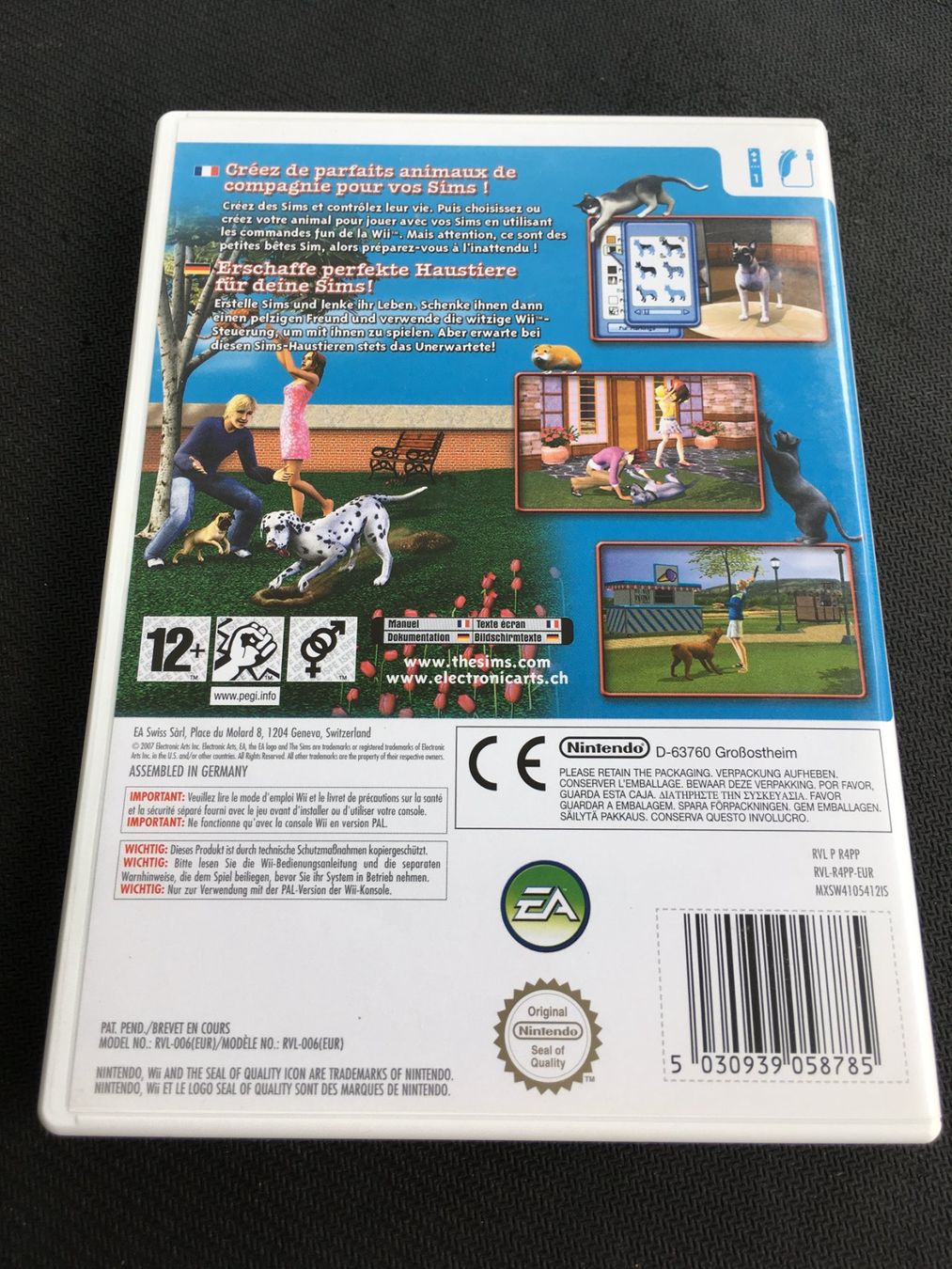 Nintendo Spiele: Sims 2 Pets / Haustiere - Nintendo Wii – Gebraucht aus St.Gallen von sjosjo 1