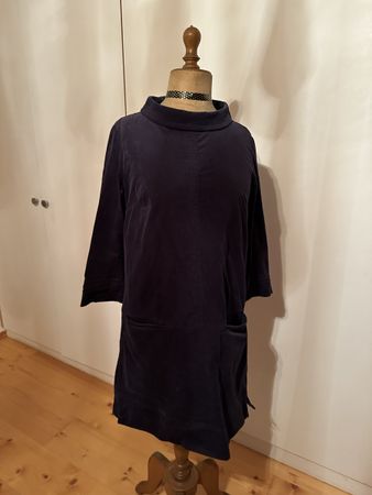 Syndicate Cord Kleid, Gr. 36, Dunkelblau