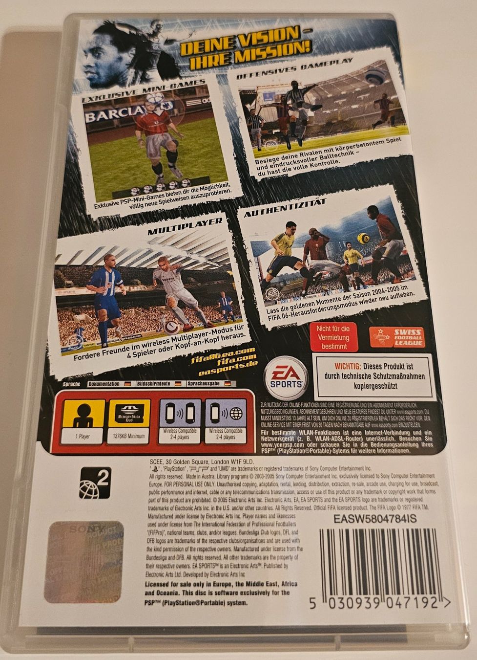 Sony Spiele: PSP Spiel - Fifa 06 – Gebraucht aus La Garde von The_Hammer76 1
