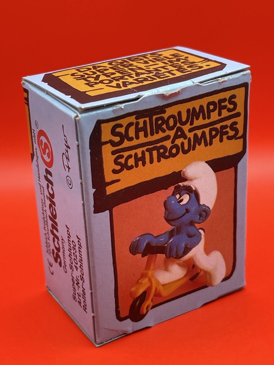 Schleich Statuette: Schleich 40230 Superschlumpf Rollerschlumpf – Usato da Nunningen venduto da HTH70