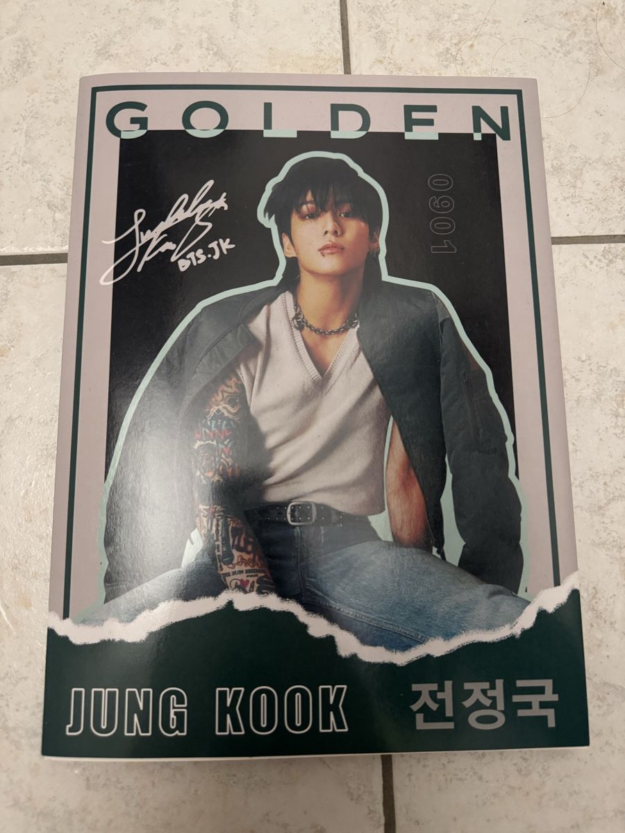 Album: BTS Jungkook Golden Bilderalbum – Nuovo (secondo la descrizione) da Belp venduto da leu_s68w