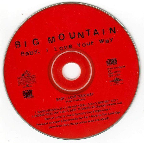 CD: Big Mountain LOVE YOUR WAY Reggae SCD – Usato da Kandergrund venduto da Sososo 2