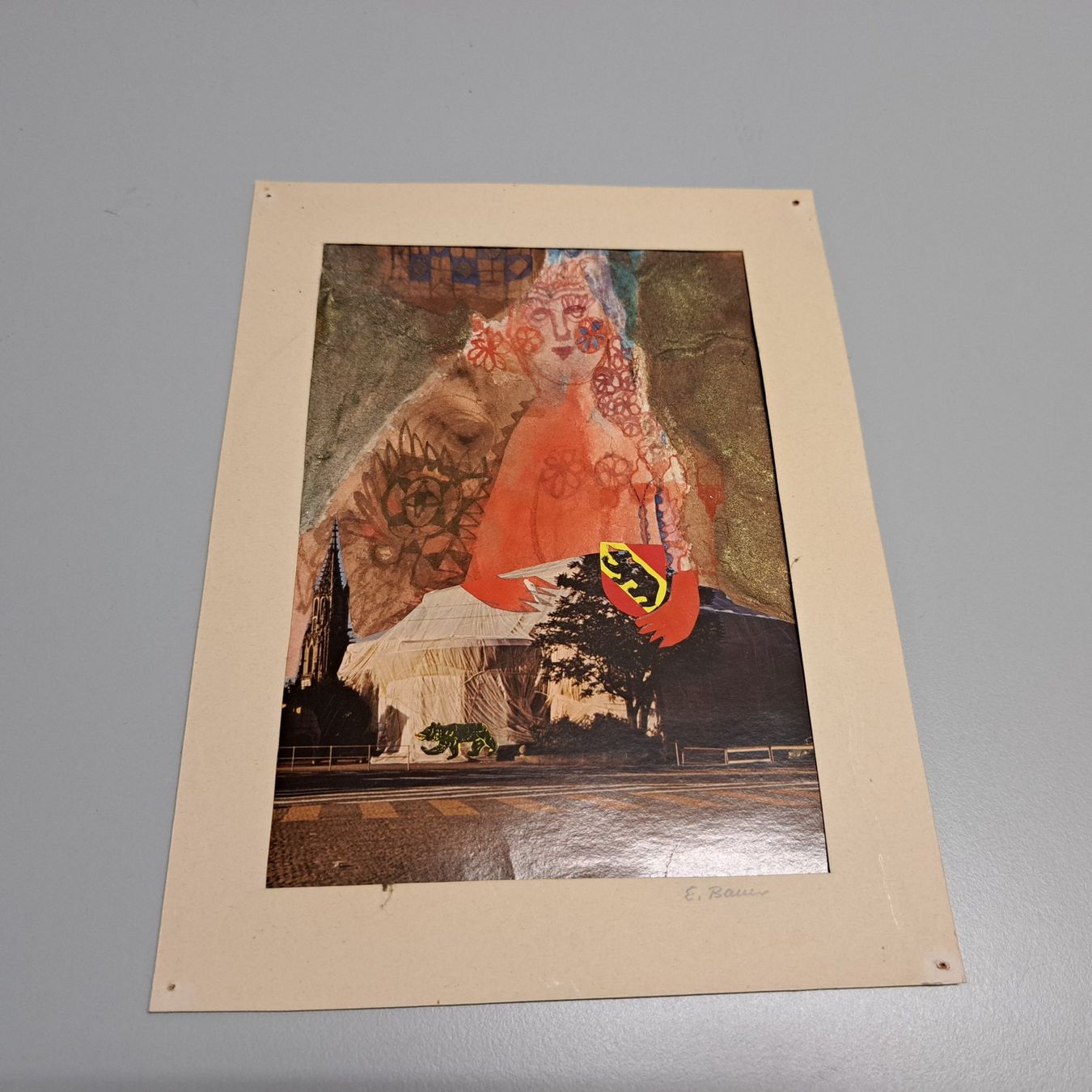 Foto & Immagini: Ellen Bauer Collage/ Bild Kunstobjekt – Usato da Belp venduto da deal-now