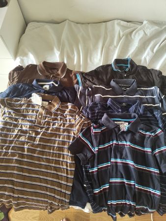 Herren Poloshirt Set diverse Marken Grösse XL gebraucht