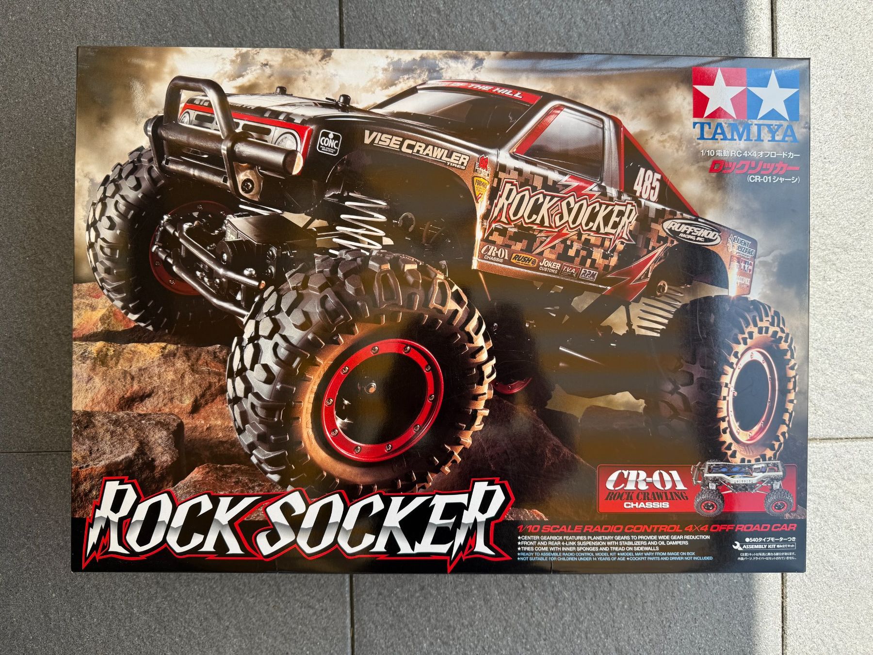 Tamiya Modellismo RC: Tamiya Rock Socker RC Monstertruck – Usato da Reinach BL venduto da Wyssli7 7