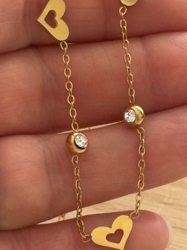 Catenine: Luxus Elegante Edelsthal Kette Farbe : Gold – Nuovo (secondo la descrizione) da Biel-Bienne venduto da Roserosse13 7
