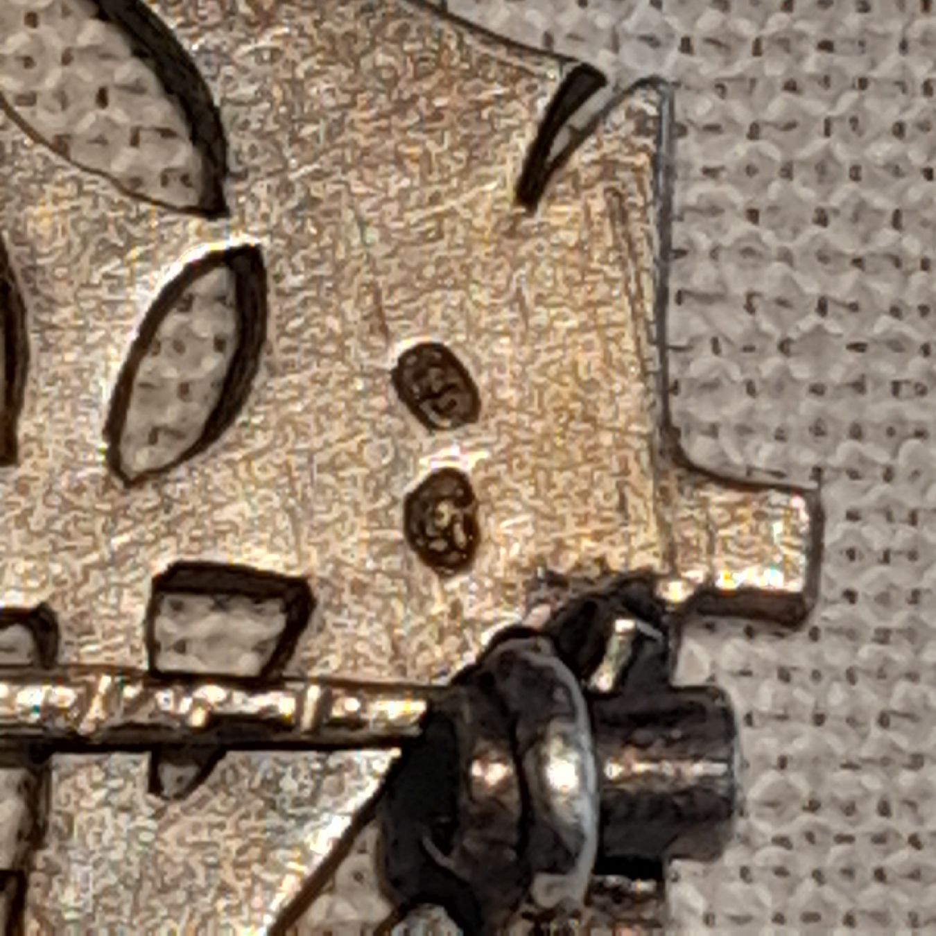 Broschen & Nadeln: Antikes Silber-Monogramm mit Krone, Brosche – Gebraucht aus Knutwil von Kompex 2