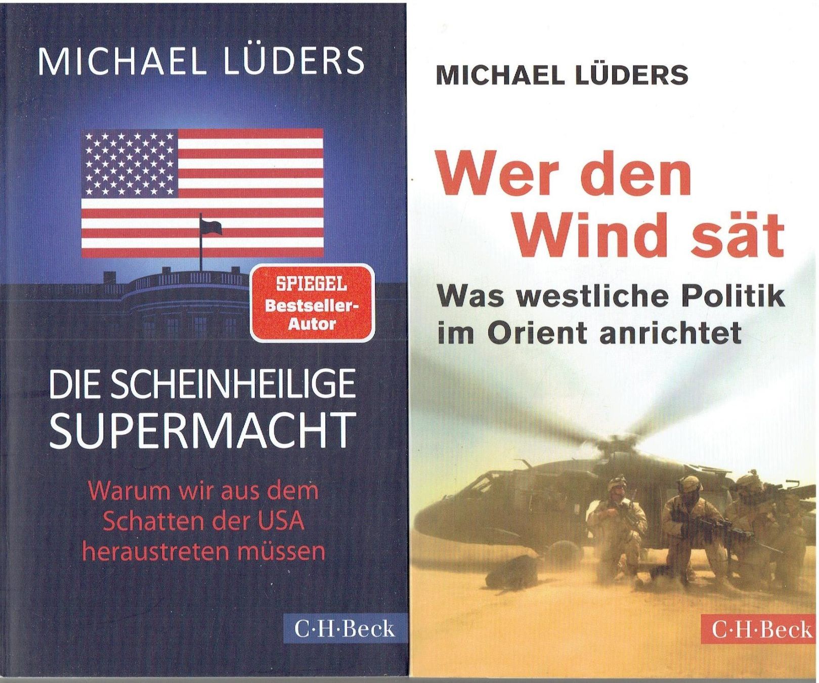 Libri: Zwei Bücher von Michael Lüders – Usato da Flims - Dorf venduto da Stagediver