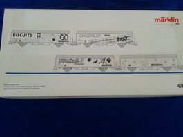 Märklin 4785 Güterwagen-Set Migros H0