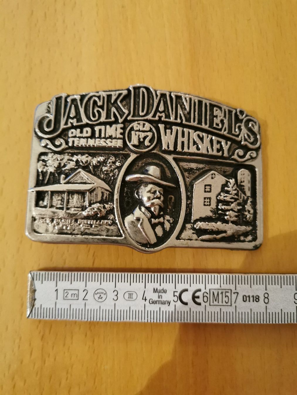 Jack Daniels Fibbie per cinture: Jack Daniel's Gürtelschnalle – Usato da St.Gallen venduto da Tamal0204 2