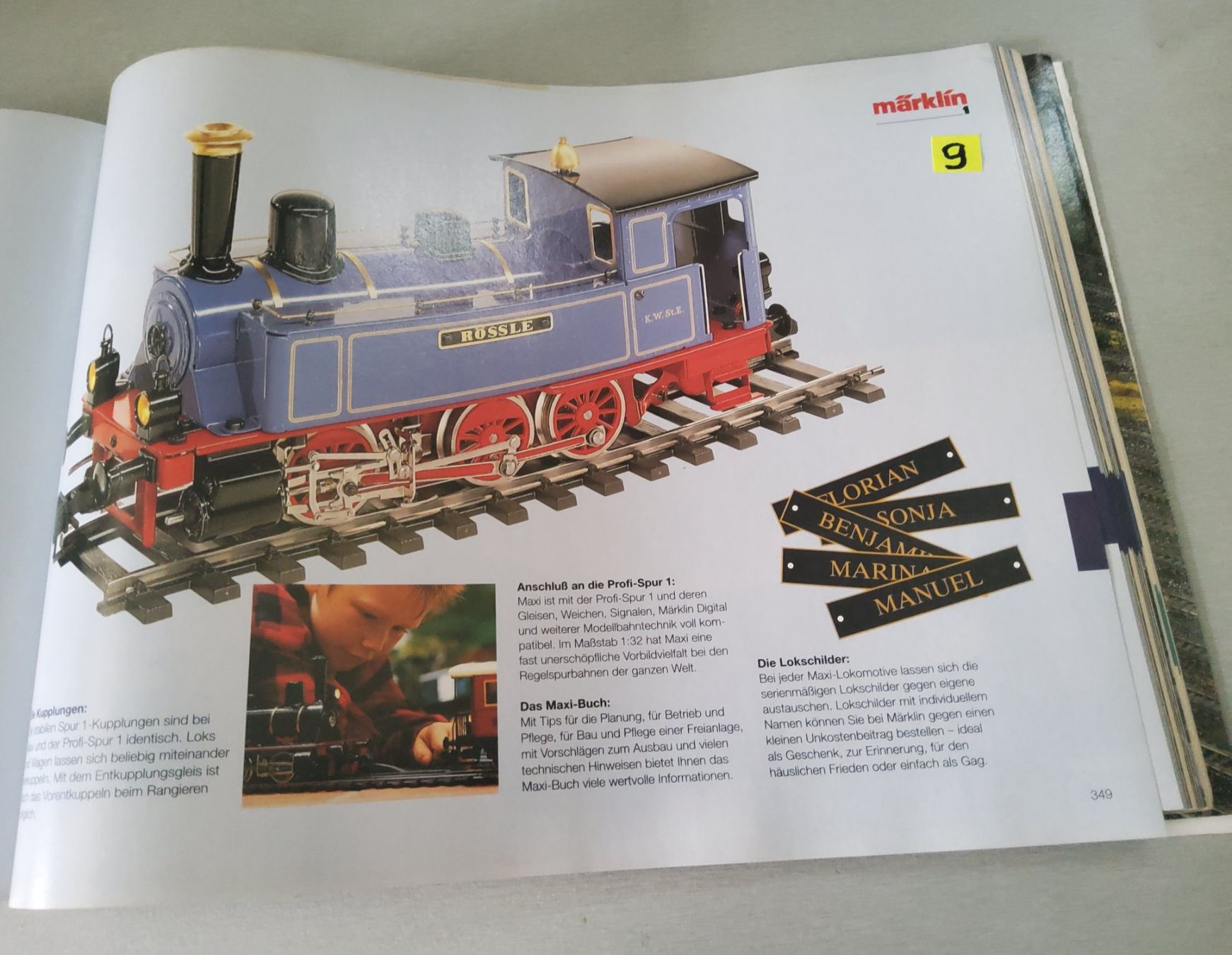 Märklin Modellini di ferrovie: Märklin Katalog 1996/1997 – Usato da Grüningen venduto da VENOM59 1