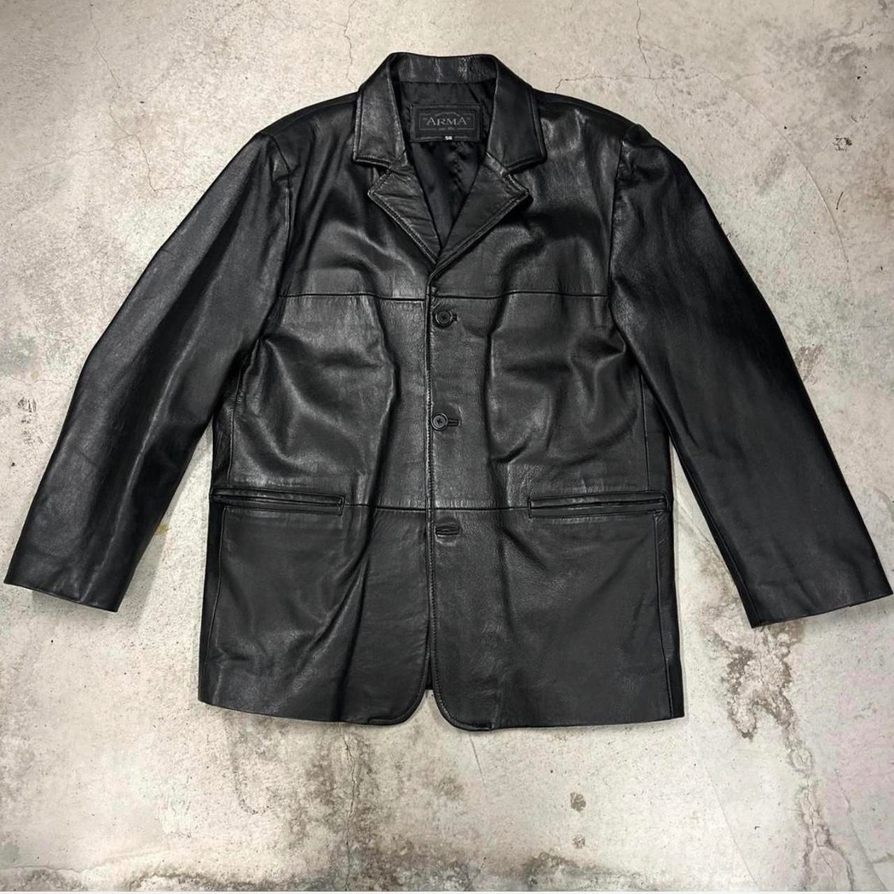 Giacche: Vintage leather coat black – Usato da Zürich venduto da fra_6fph