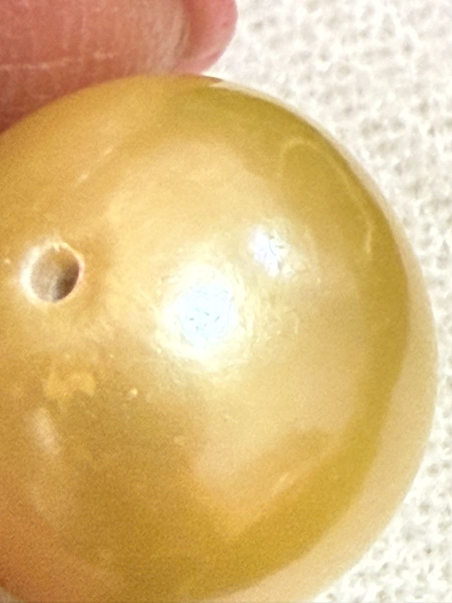 Perle (finte): Echt Südsee Perlen Goldener Farbe – Nuovo (secondo la descrizione) da Oberhof venduto da RealStone 5