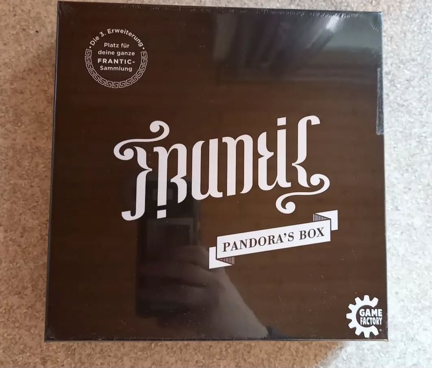 Frantic, Pandora's Box (Neu und originalverpackt) in Lyss für CHF 10 ...