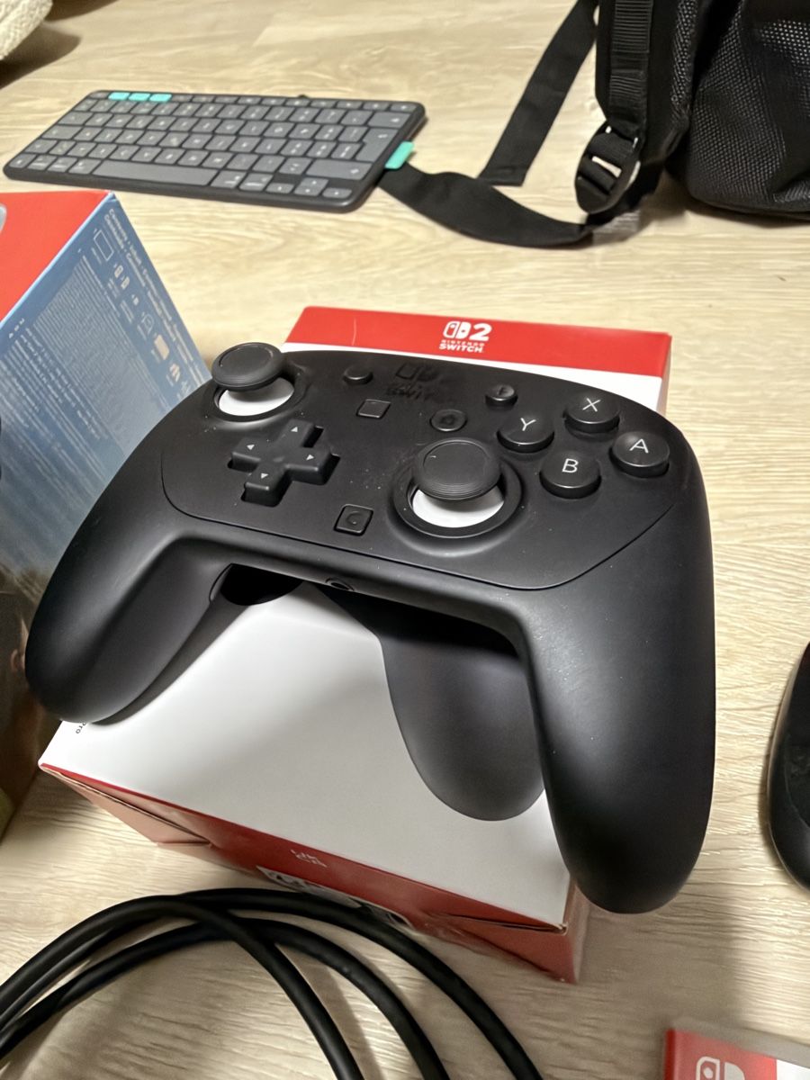Nintendo Consoles: Nintendo Switch 2 Komplettset + Pro Controller + 4 Spiele – D'occasion à Gwatt (Thun) par Steff88 2