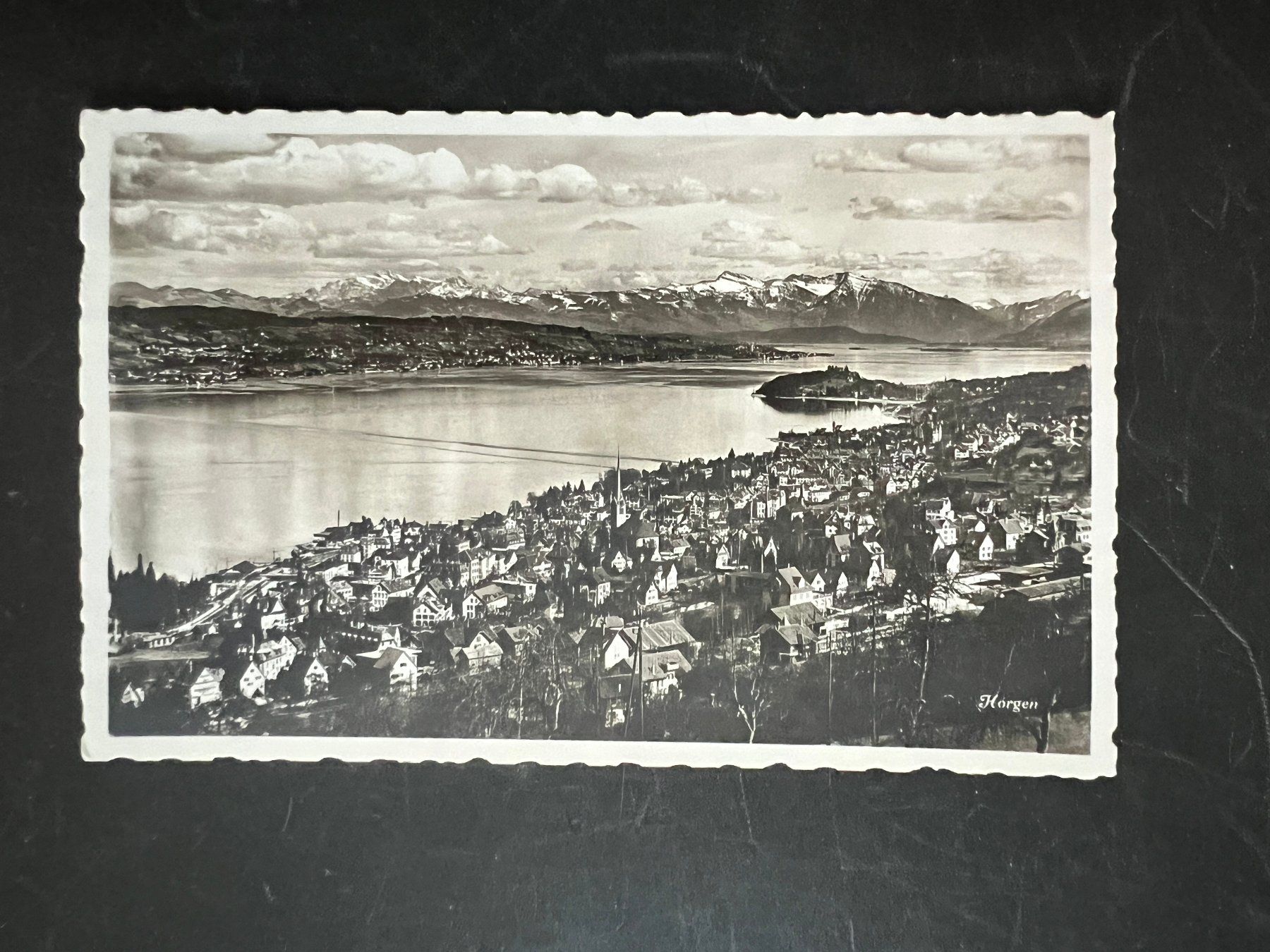 Cartoline postali: 1938 Ansichtskarte Horgen  (V381) – Usato da Hinwil venduto da Sidi4