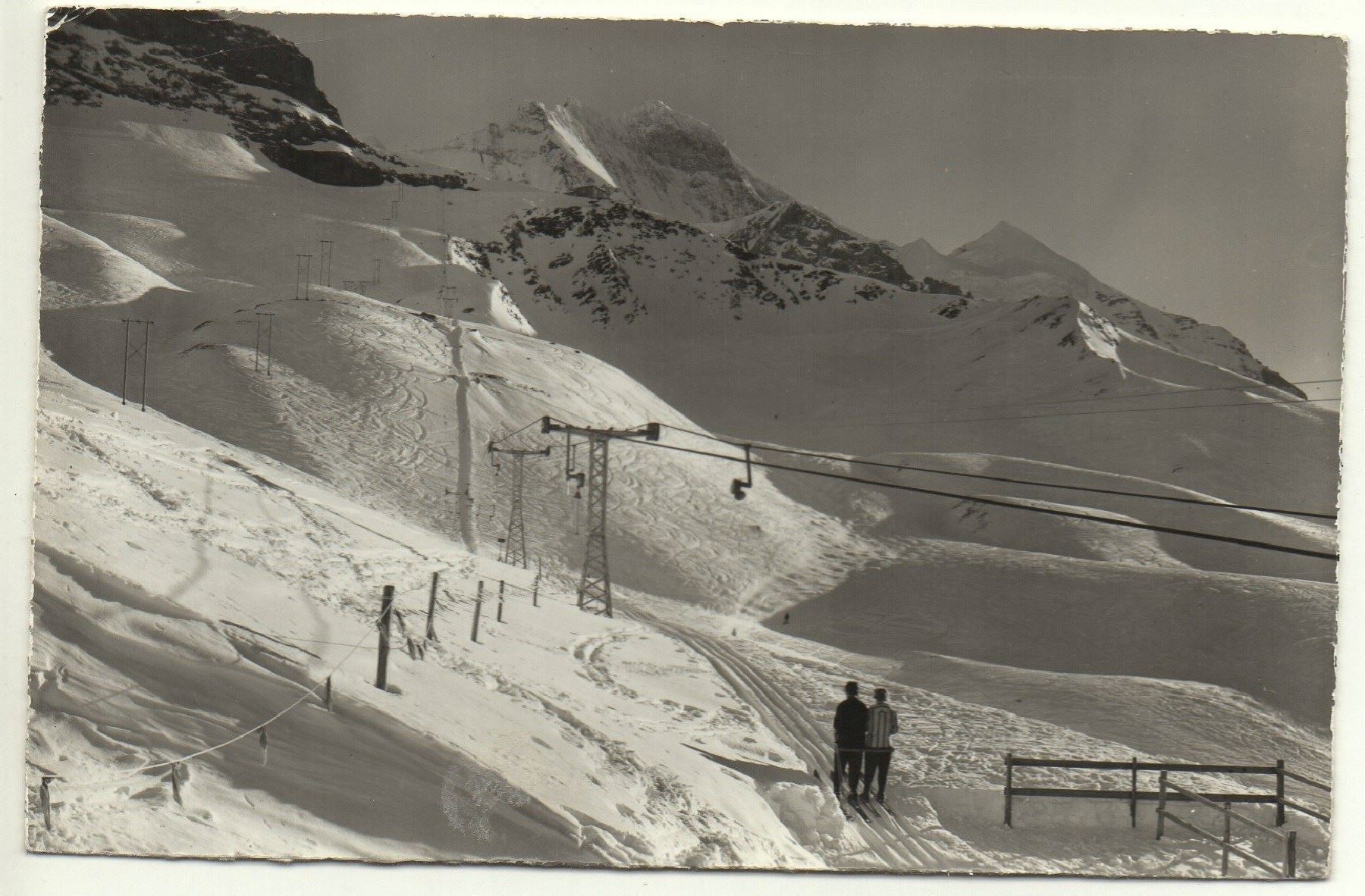 Ansichtskarten: JUNGFRAU Skilift Salzegg-Eigergletscher – Gebraucht aus Jona von philajona