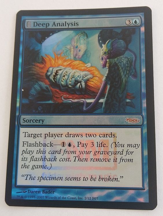 Magic the Gathering Karte Deep Analysis foil FNM 2007-02 (Gebraucht) in ...