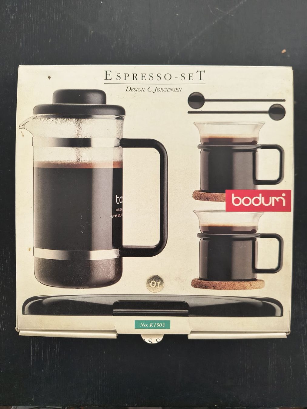 Bodum Elettrodomestici da cucina: Bodum Espresso Set C. Jorgensen mit OVP – Usato da Oberengstringen venduto da Raspiestnebula 1