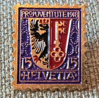 A943 - Pin PTT Helvetia Pro Juventute GE
