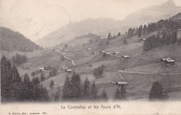 AK - La Comballaz - gel. 13.10.1908