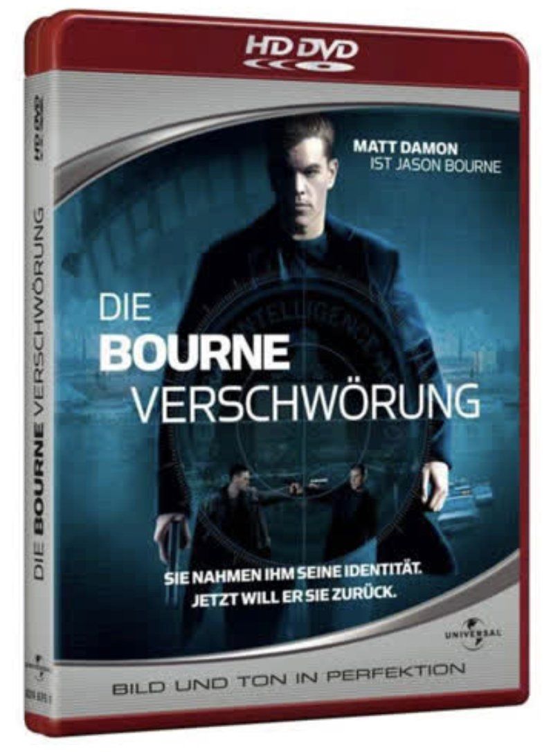 Alle DVDs: Die Bourne Verschwörung (HD DVD) – Gebraucht aus Brunnen von Barfly5