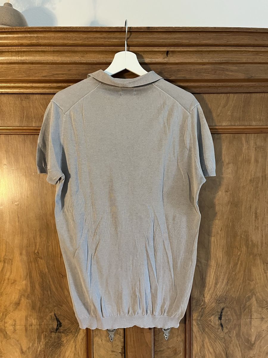 Massimo Dutti Polo-Shirts: Poloshirt, beige/grau, Gr. M, Massimo Dutti – Gebraucht aus St. Gallen von Gloom22 2