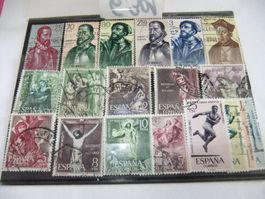 Timbres Espagne 1962