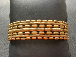 Bracelet vintage Gil D'Agena  metal -doré ✨