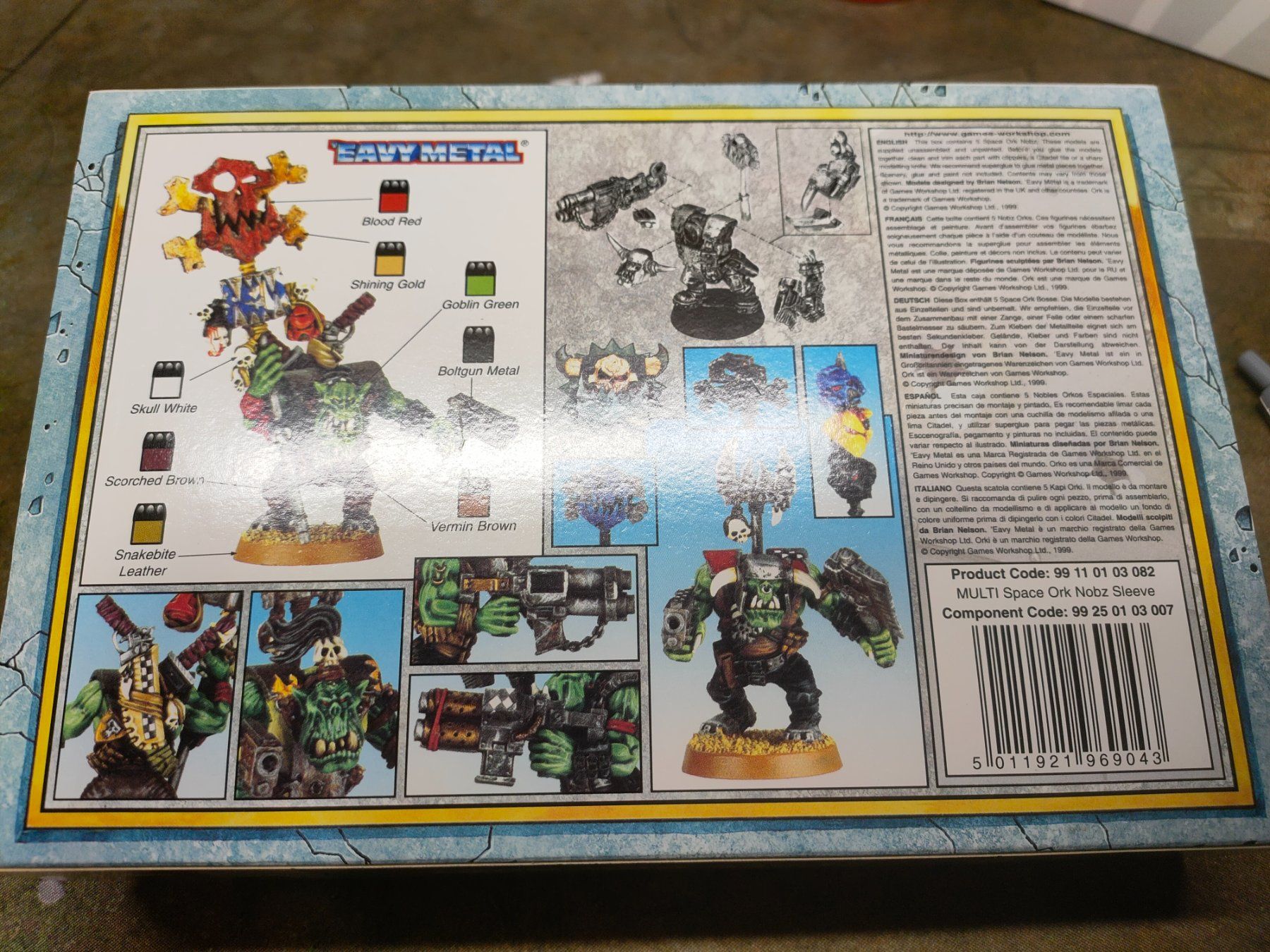 Modellbausätze & Standmodelle: Space Ork Nobz Warhammer 40k Orks 1999 – Neu und originalverpackt aus Baden von  1