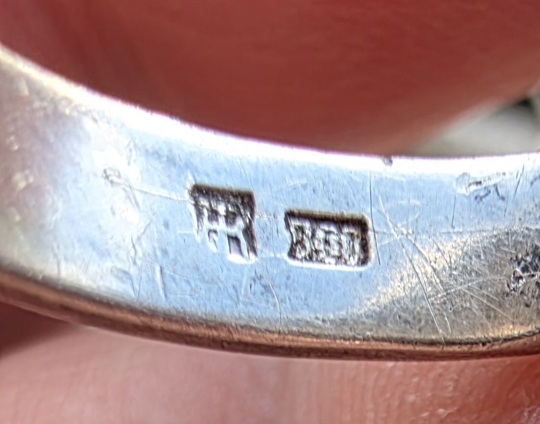 Ringe: Antiker Silberring 900 - Grenzbesetzung 1914/15 Militär WW1 – Gebraucht aus Niederuzwil von 262305 4
