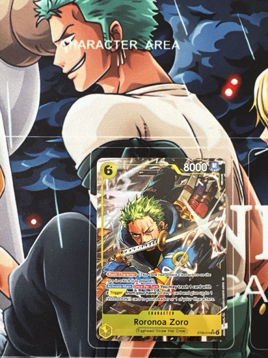 Bandai Carte collezionabili: Carta One Piece Roronoa Zoro ST29-014  – Usato da Vezia venduto da jod_2xf9