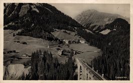 Langwies mit Langwieser Viadukt